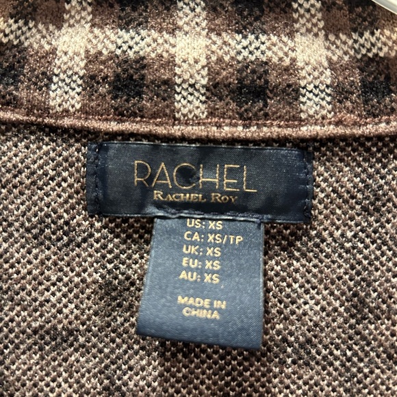 Rachel Roy XS Rayon Knit Sweater Jacket - Picture 3 of 4
